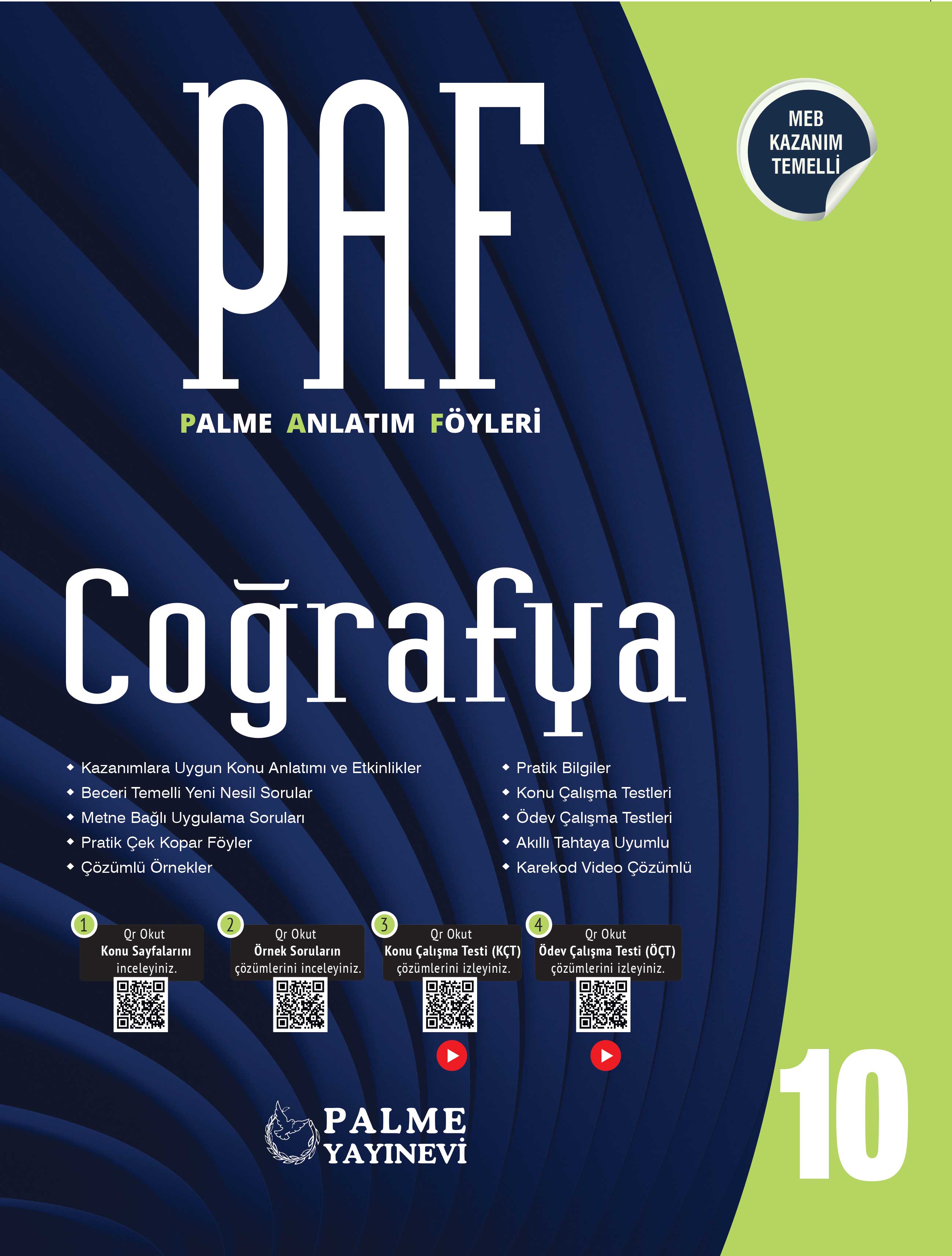 10. Sınıf Coğrafya Paf kapak görseli